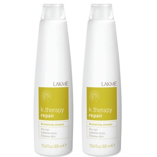Dầu gội xả Lakme K.Therapy Repair phục hồi tóc hư tổn 300mlx2