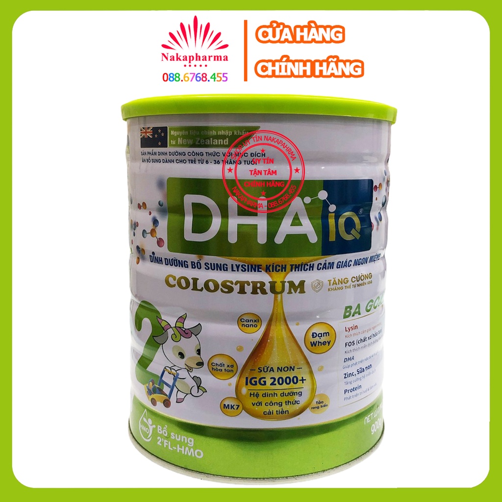 Sữa dê DHA IQ BA Goat Colostrum số 2