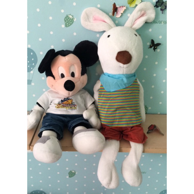 Thỏ pháp +mickey xinh yêu cho bé