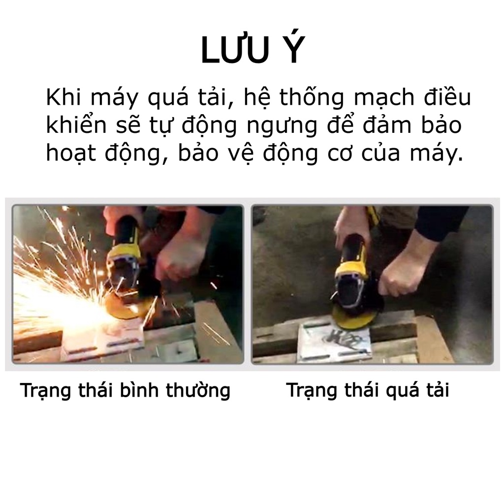 Máy mài, máy cắt pin Dewalt không chổi than