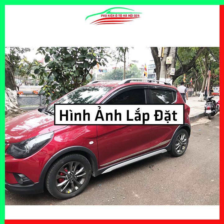 Bộ ốp nẹp sườn Fadil 2019-2022 mạ crom trang trí làm đẹp xe
