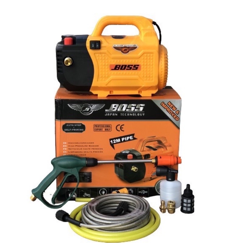Máy rửa xe cao áp,máy rửa xe công xuất mạnh.Máy rửa xe chỉnh áp BOSS chỉnh áp thế hệ mới