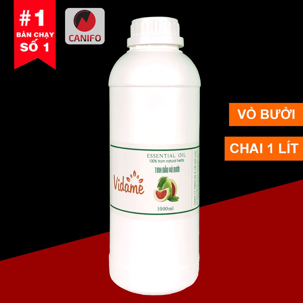 1L Tinh dầu Vỏ Bưởi Canifo  nguyên chất Bán Sỉ, Chính hãng - Loại đậm đặc xuất khẩu. Hàng Vip, Tổng Kho Buôn Tinh Dầu