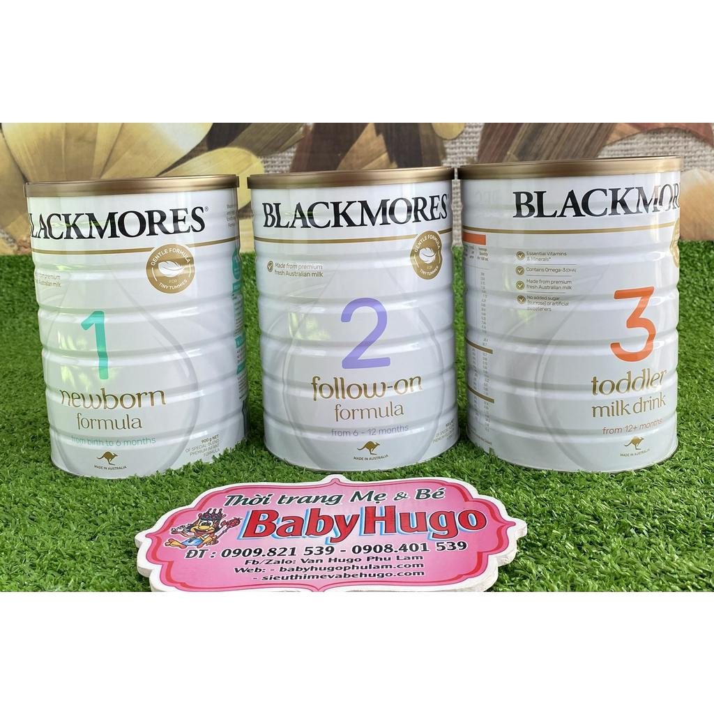 Sữa BlackMores Số 1 2 3 Hàng Nội Địa Úc Lon 900g