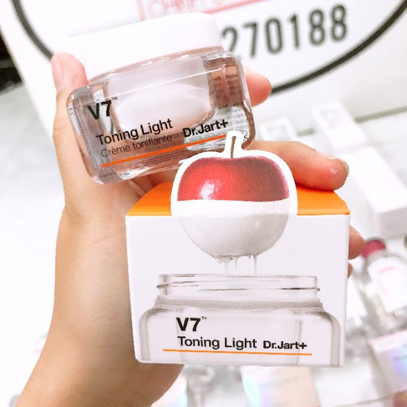 Mini kem dưỡng sáng da Dr.Jart+ V7 Toning Light - 15ml