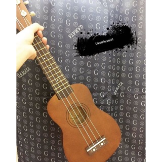 Ukulele lortui 21inch màu nâu