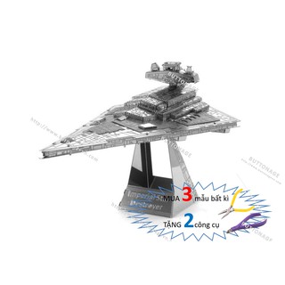 Mô Hình Lắp Ghép kim Loại 3D Phi Thuyền Star Destroyer Lớp Imperial