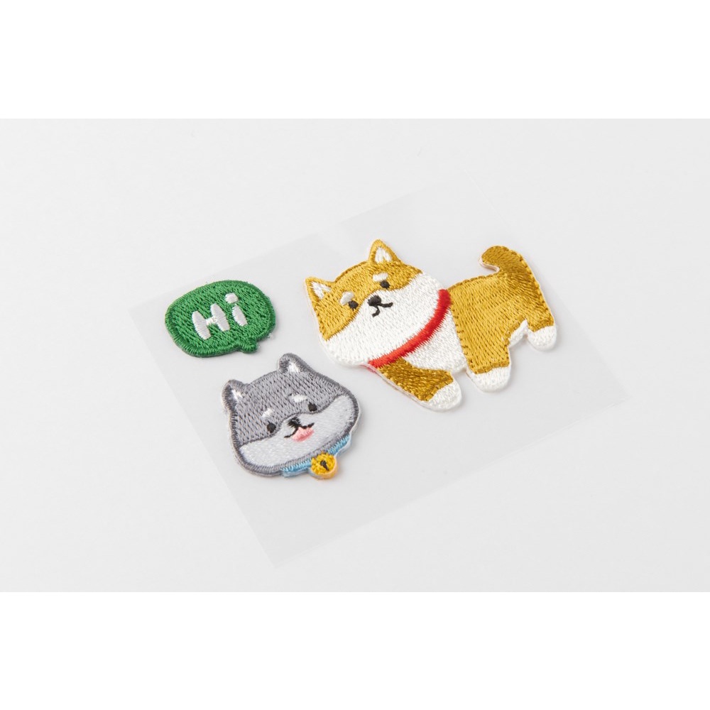 Set Miếng Dán Deco Sticker ARTBOX Hàn Quốc Hình Cặp Đôi Cún Shiba