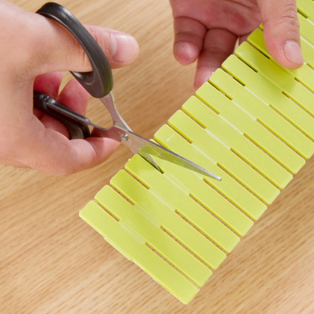 (Review) Tấm Chia Ngăn Bàn Ngăn Kéo V6 Gọn Gàng - Để Đồ Lót (Mua Nhiều Tấm Để Ghép, Có Thể Cắt)