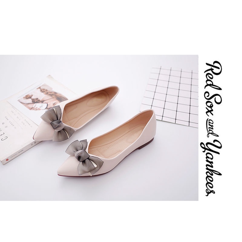 Giày Búp Bê Đế Mềm Mũi Nhọn Thời Trang Xuân Hè 2022 Cho Nữ