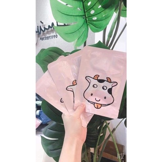 Set tắm trắng da bò sữa múi xù