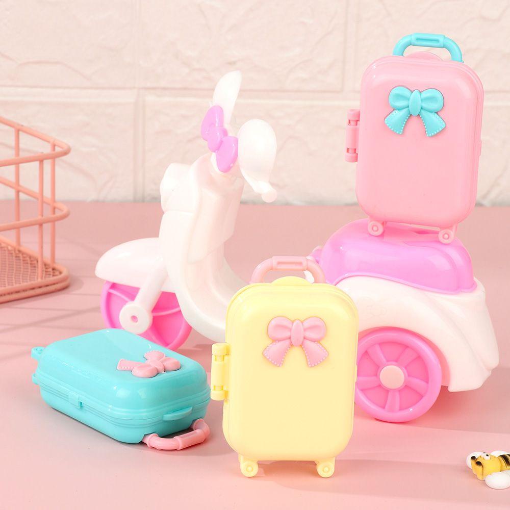 LUOL Va Li Du Lịch 3D Xinh Xắn Dành Cho Búp Bê