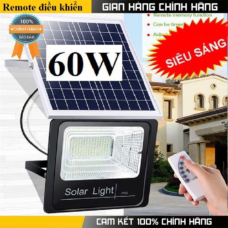 Đèn năng lượng mặt trời 60w