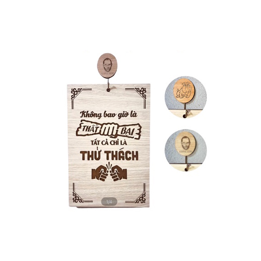 Tranh Khắc Gỗ Treo Tường ĐÔNG TÂN  Tạo Động Lực Có 3 Mẫu Lựa Chọn Tặng Kèm Móc Dán Tường Bằng Gỗ