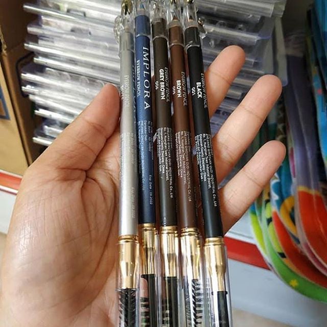 (hàng Mới Về) Bút Chì Kẻ Lông Mày Implora 2 Trong 1 Mềm Mại Chính Hãng Bpom | BigBuy360 - bigbuy360.vn