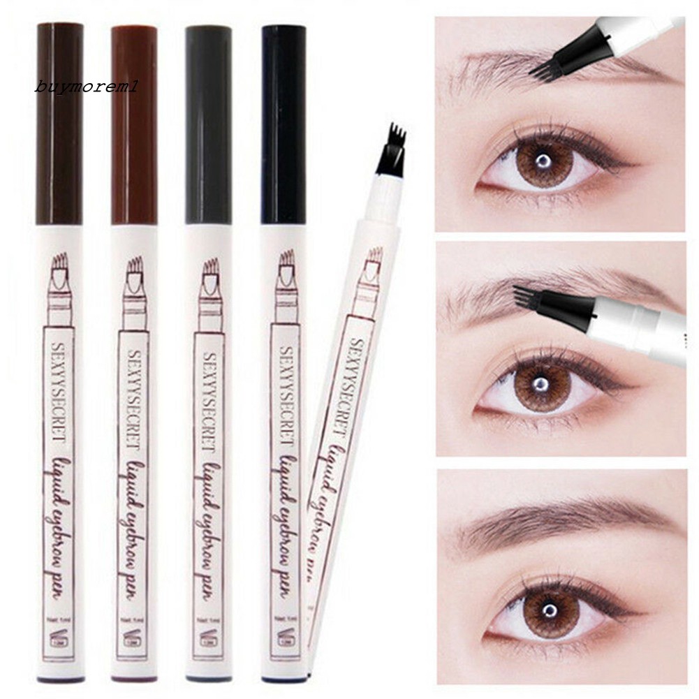 [Hàng mới về] Bút nước kẻ lông mày đầu bốn ngòi tạo hiệu ứng phẩy sợi | BigBuy360 - bigbuy360.vn