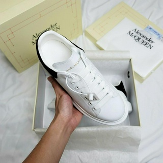 Giày Sneaker Mcqueen Gót Đen
