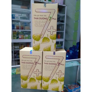 Dầu gội dược liệu Thái Dương 7 Plus 250 ml (mềm mượt,giảm rụng tóc,hói đầu)