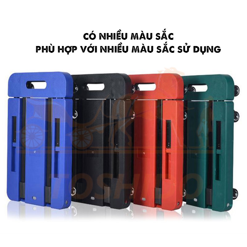 Xe Kéo Hàng TOSHUDO 4 - 5 - 6 - 7 Bánh ,Tải Trọng Cao 65Kg- 200Kg