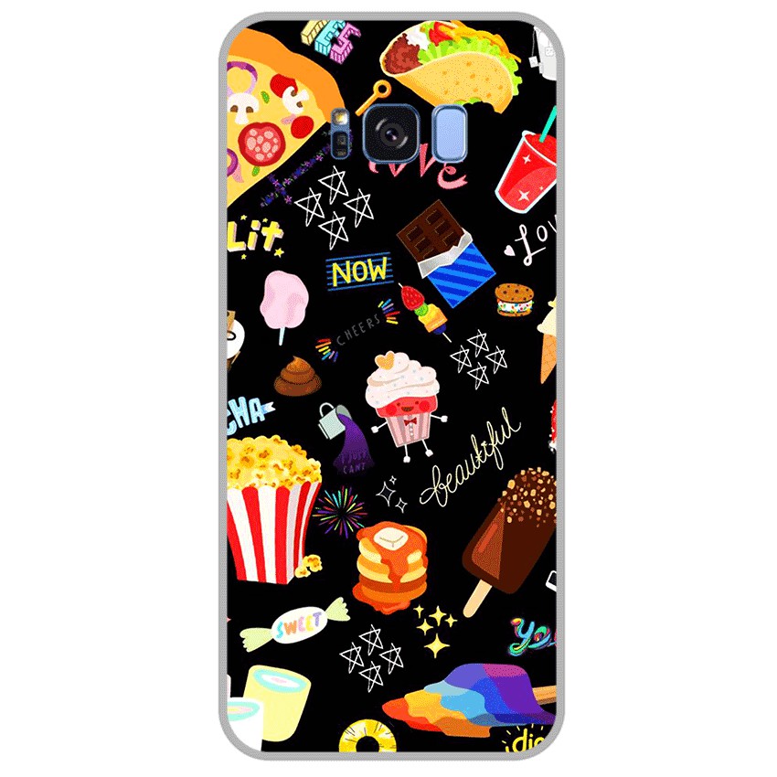 [FREESHIP ĐƠN 50K] Ốp lưng dẻo Nettacase cho điện thoại Samsung Galaxy S8 _Food