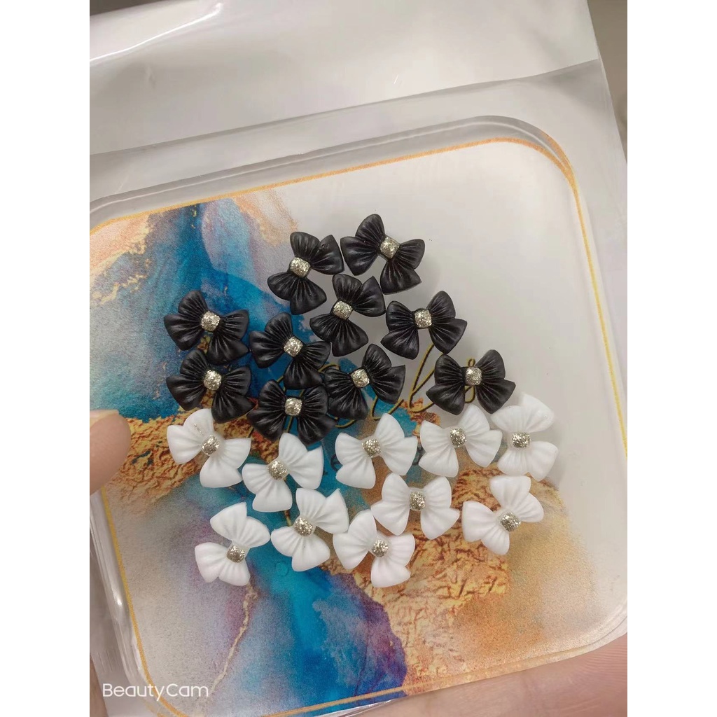 Charm nơ nail , túi charm gắn móng