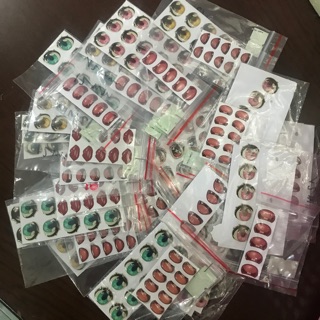 Decal mắt búp bê len [sale-off]