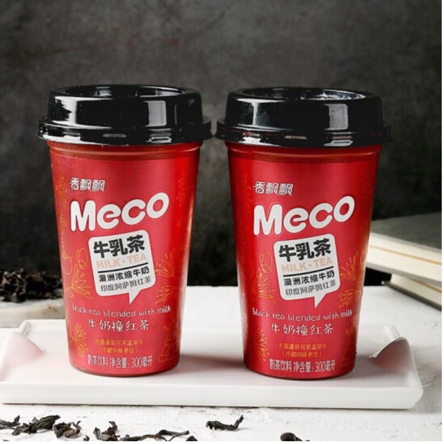 Thùng 15 Ly Trà Sữa Tiệt Trùng Meco 300ml