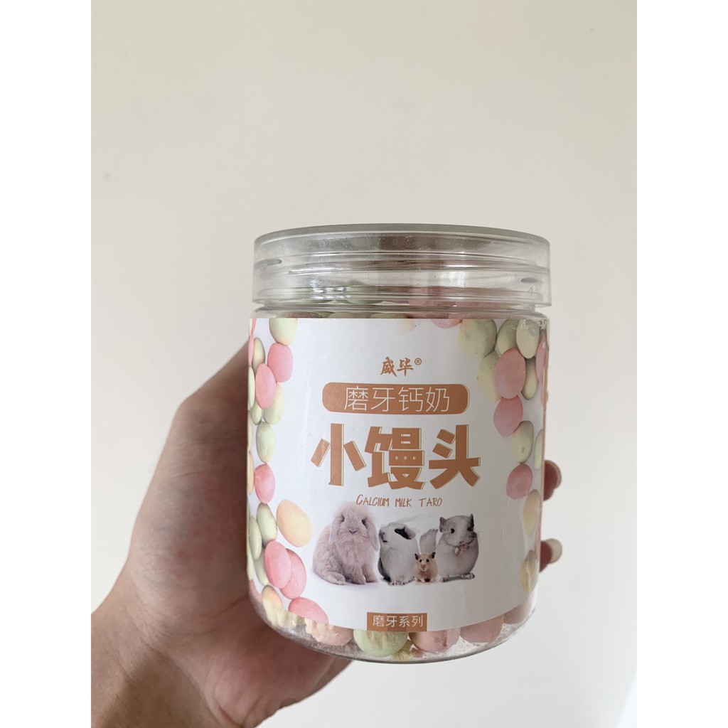 Bánh sữa bổ sung canxi thức ăn hamster thức ăn ngũ cốc chuột hamster đồ ăn nhẹ [BANHSUA100G]