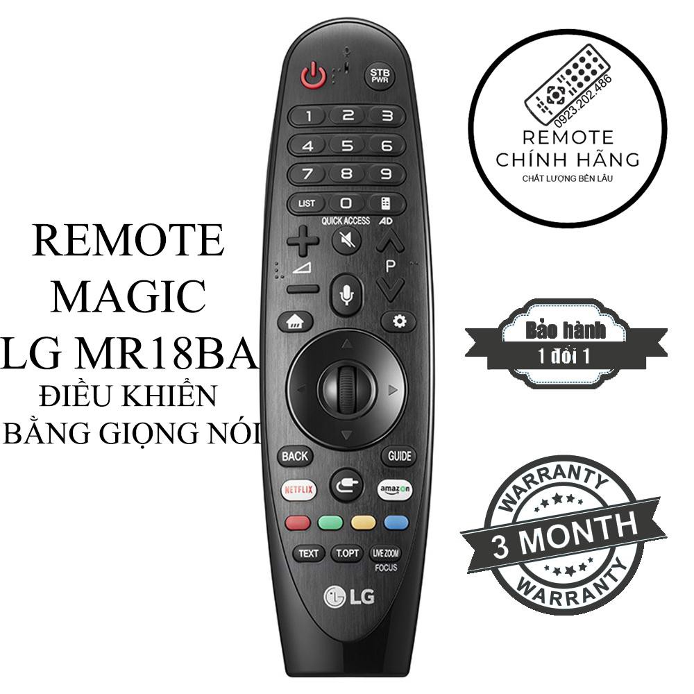 Remote thông minh chính hãng LG AN-MR18BA Model TV 2017/2018 | Bảo hành 3 tháng