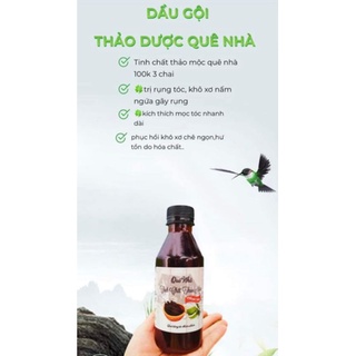 Tinh chất thảo mộc kích thích giúp mọc tóc, giảm khô xơ ngứa rụng tóc