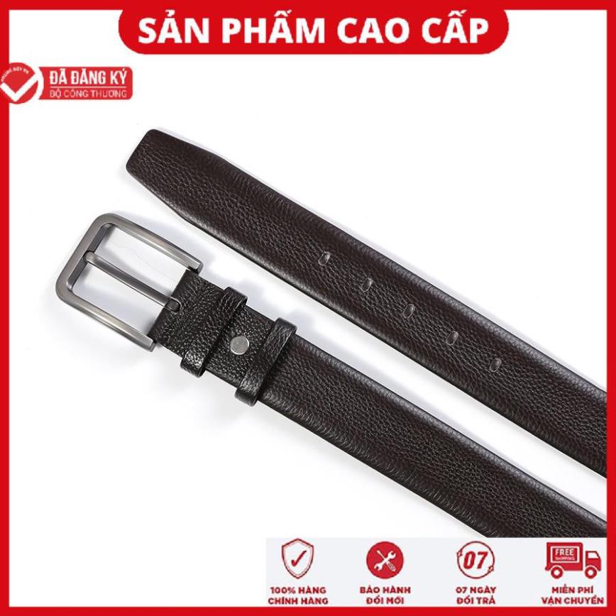 Thắt Lưng Nam Da Bò 4U Vân Miu Lịch Lãm T233