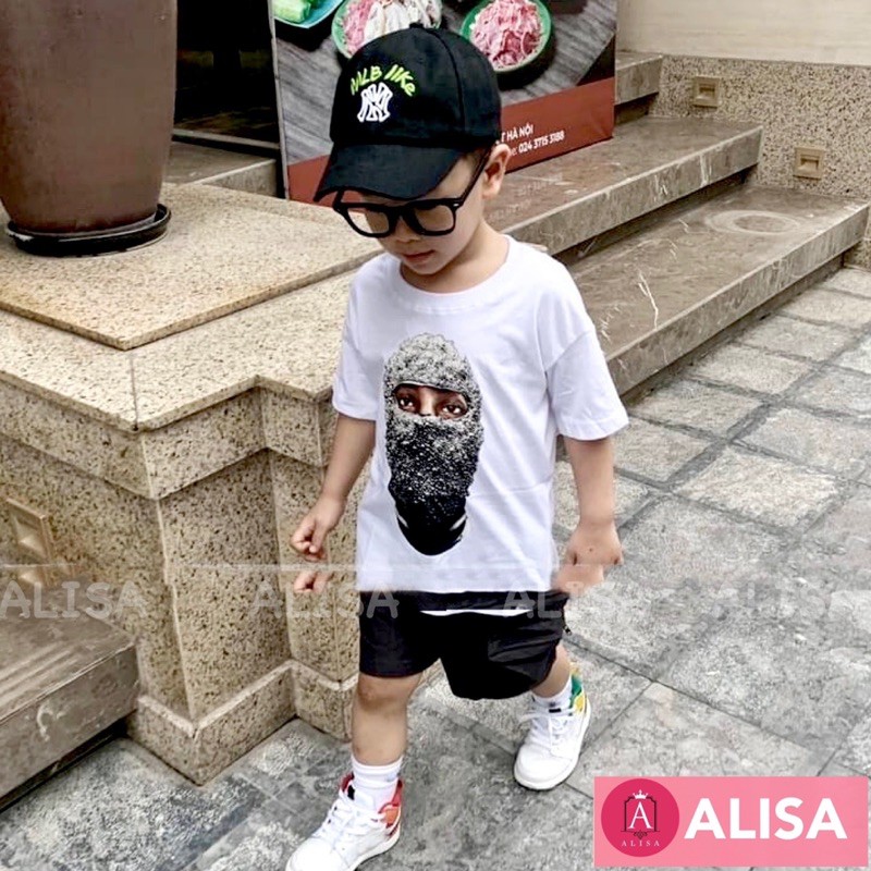 Kids áo phông che mặt-ALISA