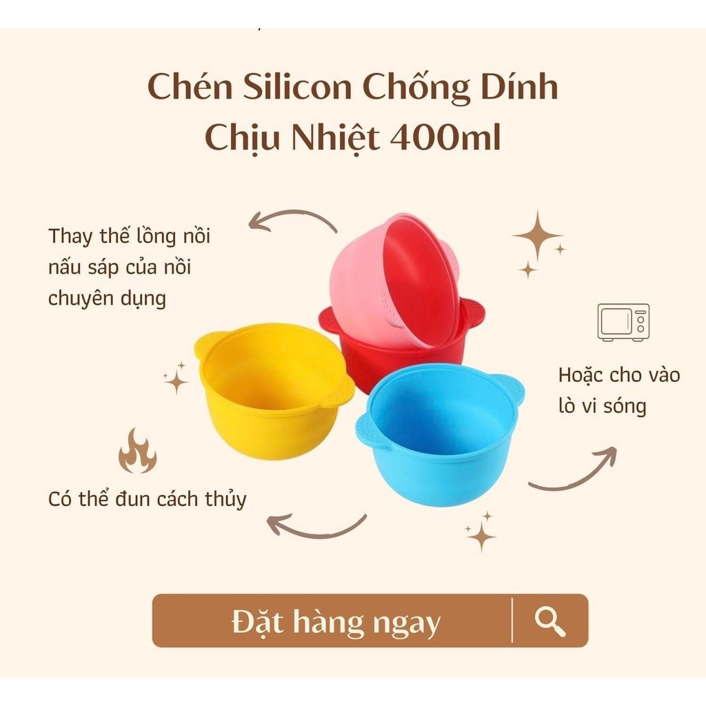 Combo triệt lông mini gồm sáp wax lông, sáp wax nóng hard wax beans và chén silicon chống dính