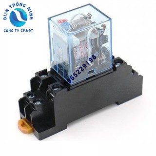Rơ le trung gian Relay trung gian rơ le kiếng relay kiếng rơ le kính relay kính MY2N-GS MY4N-GS Omron