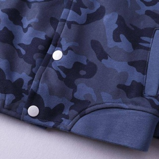 Áo khoác bomber nỉ da cá