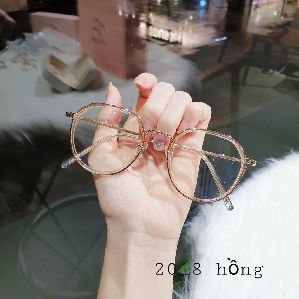 NEW Mắt kính nữ ⚜️𝑭𝑹𝑬𝑬𝑺𝑯𝑰𝑷⚜️ Gọng kính cận hợp Hàng Unisex - Chống UV400 - Hàng Cao Cấp -Mã 2018- Bệu Store XIÊU RẺ