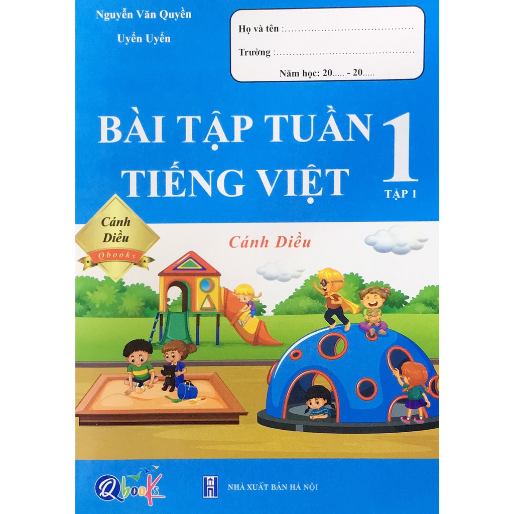 Sách - Bài tập tuần Tiếng Việt Lớp 1 Tập 1 - Cánh Diều