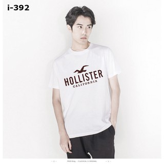 I-392 Áo Thun Nam Tay Ngắn Màu Trắng HOLLISTER