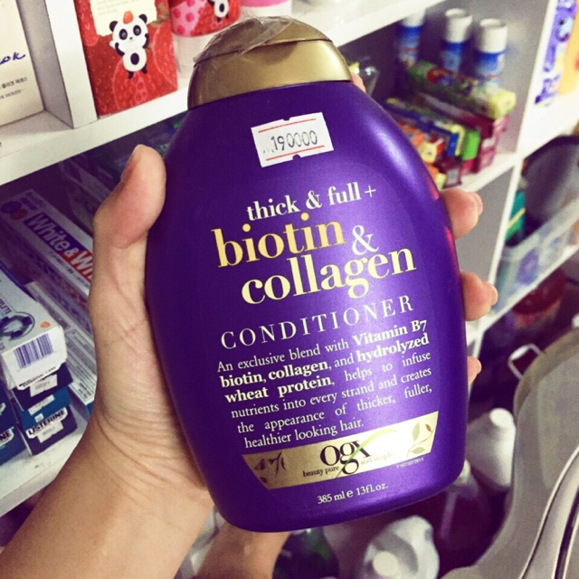 DẦU GỘI BIOTIN COLLAGEN OGX MỸ 385ml