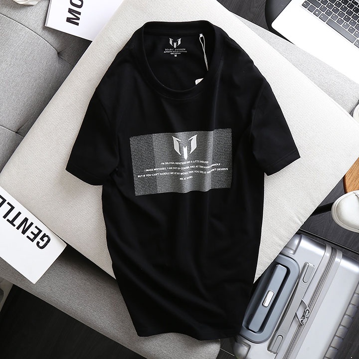 Áo thun cổ tròn Single Marc Thun COTTON SINGLE 2 chiều cao cấp | BigBuy360 - bigbuy360.vn