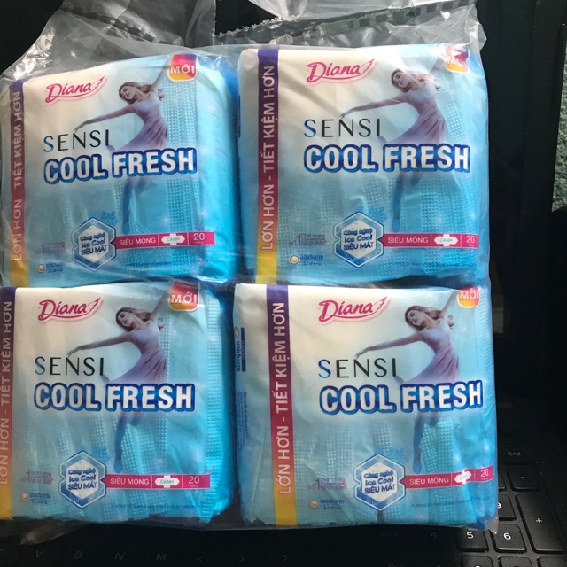 Bvs Diana sensi cool fresh (gói 20 miếng)