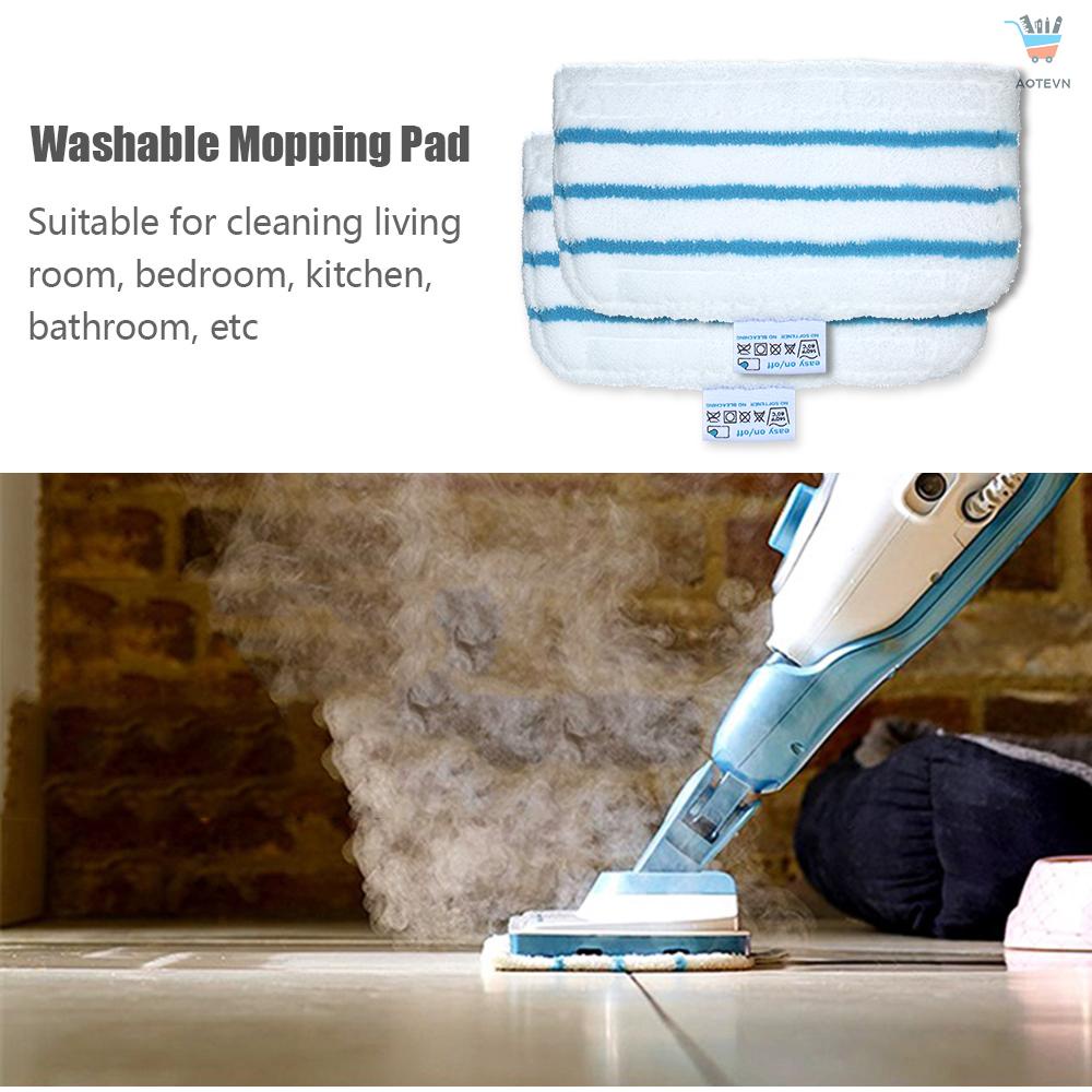 Set 5 Miếng Vải Lau Sàn Thay Thế Cho Máy Lau Nhà Hơi Nước Black + Decker FSM1610 / FSM1630