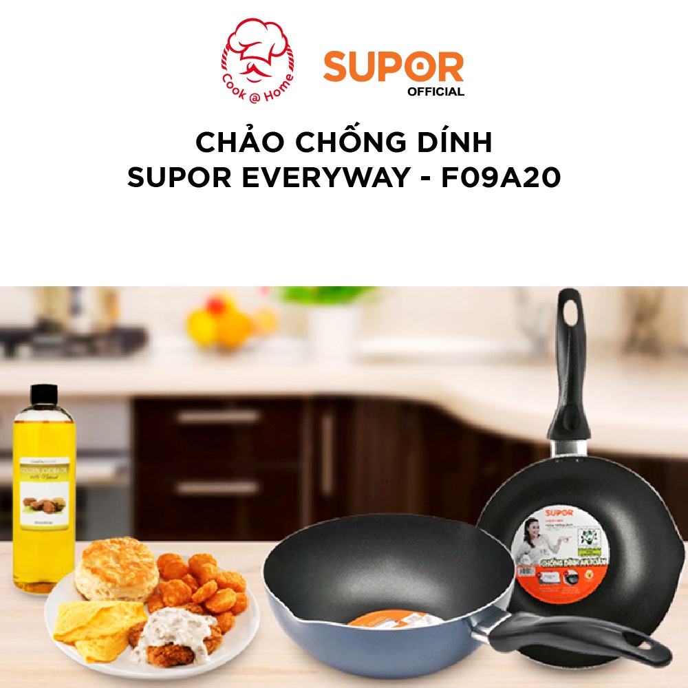 Chảo chống dính Supor Everyway F09A20-20cm