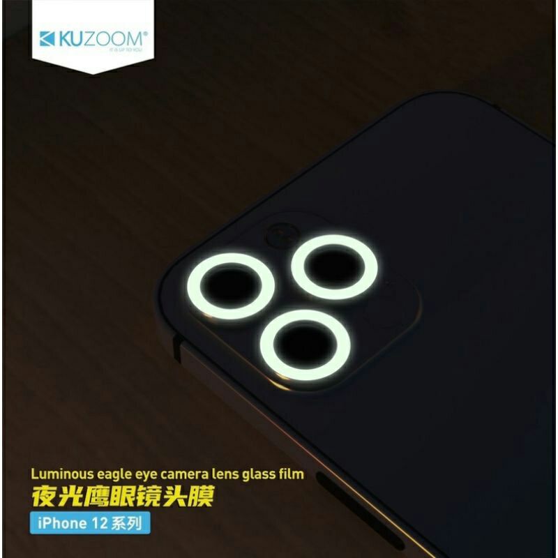 Camera Lens Kuzoom Diamond/ Kuzoom Phản Quang  iPhone 12 Pro Max / 12 Pro / 12 / 12 Mini 11/11pro /11 pro max