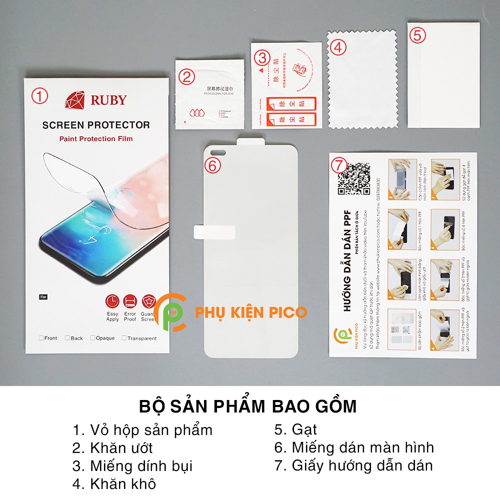 Dán màn hình Reno 4 full màn dẻo trong suốt PPF tự phục hồi vết xước - Dán dẻo Oppo Reno 4