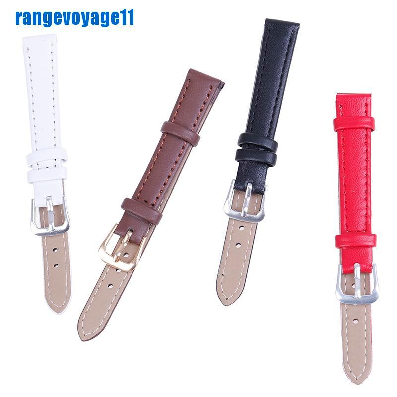 Dây Đeo Đồng Hồ Bằng Da Pu 12mm