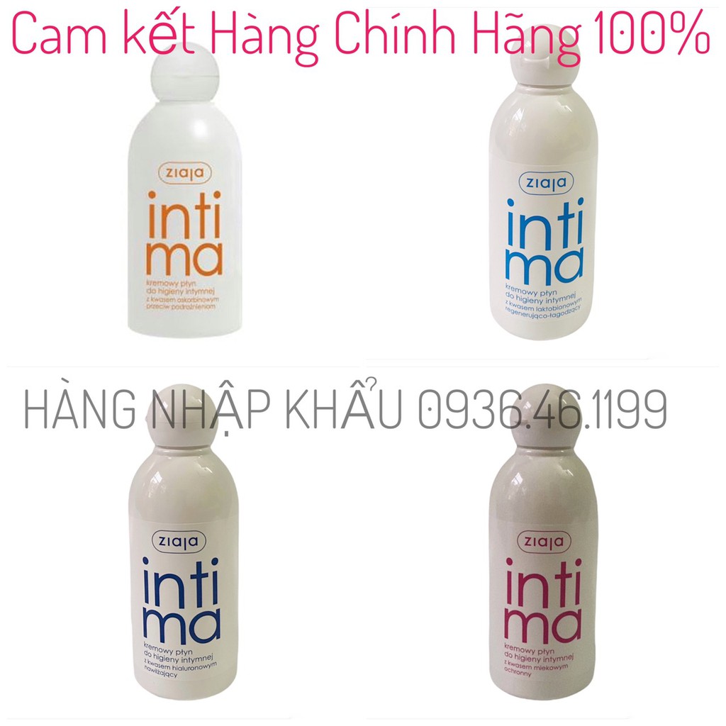 Dung dịch vệ sinh phụ nữ Intima Ziaja----BaLan----200ml