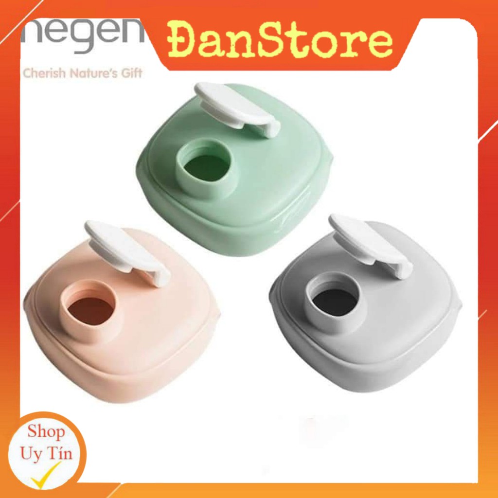 Nắp uống nước cho bình sữa hegen màu xanh- hồng- xám chính hãng, bình uống nước hegen màu hồng/ xanh/ ghi