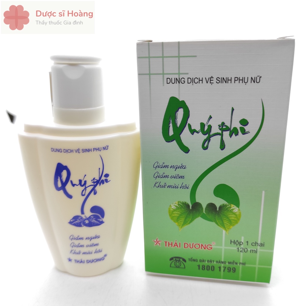 Dung Dịch Vệ Sinh Phụ Nữ Quý Phi 120ml