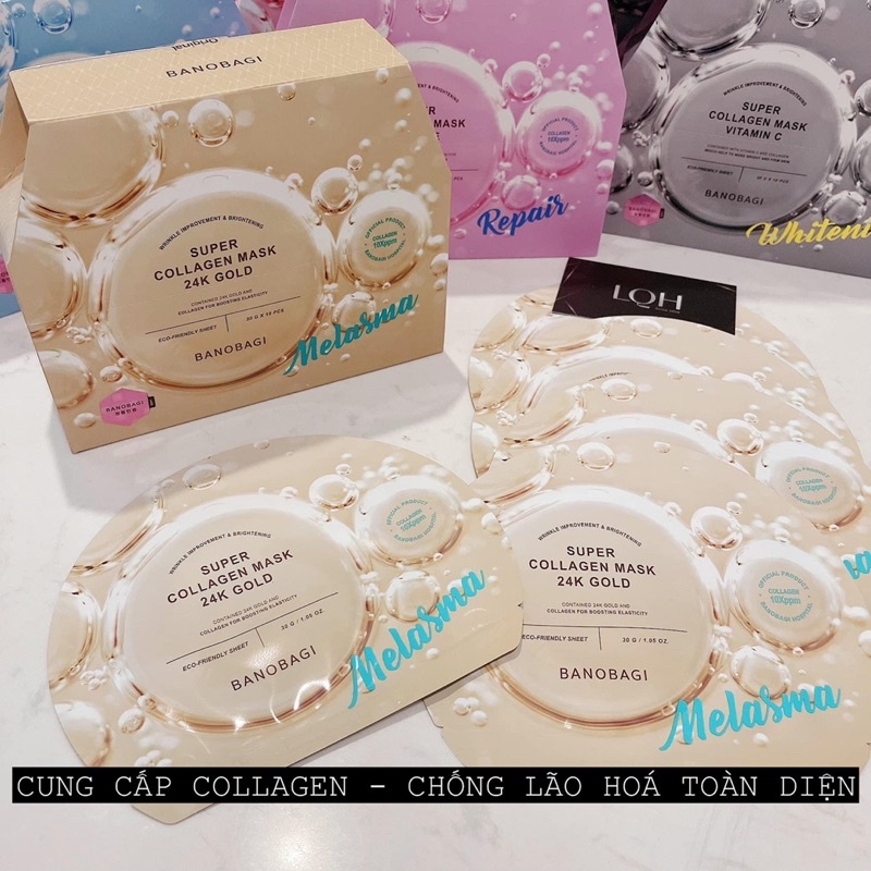 Mặt nạ Banobagi Super Collagen mask mẫu mới [Có bán lẻ]